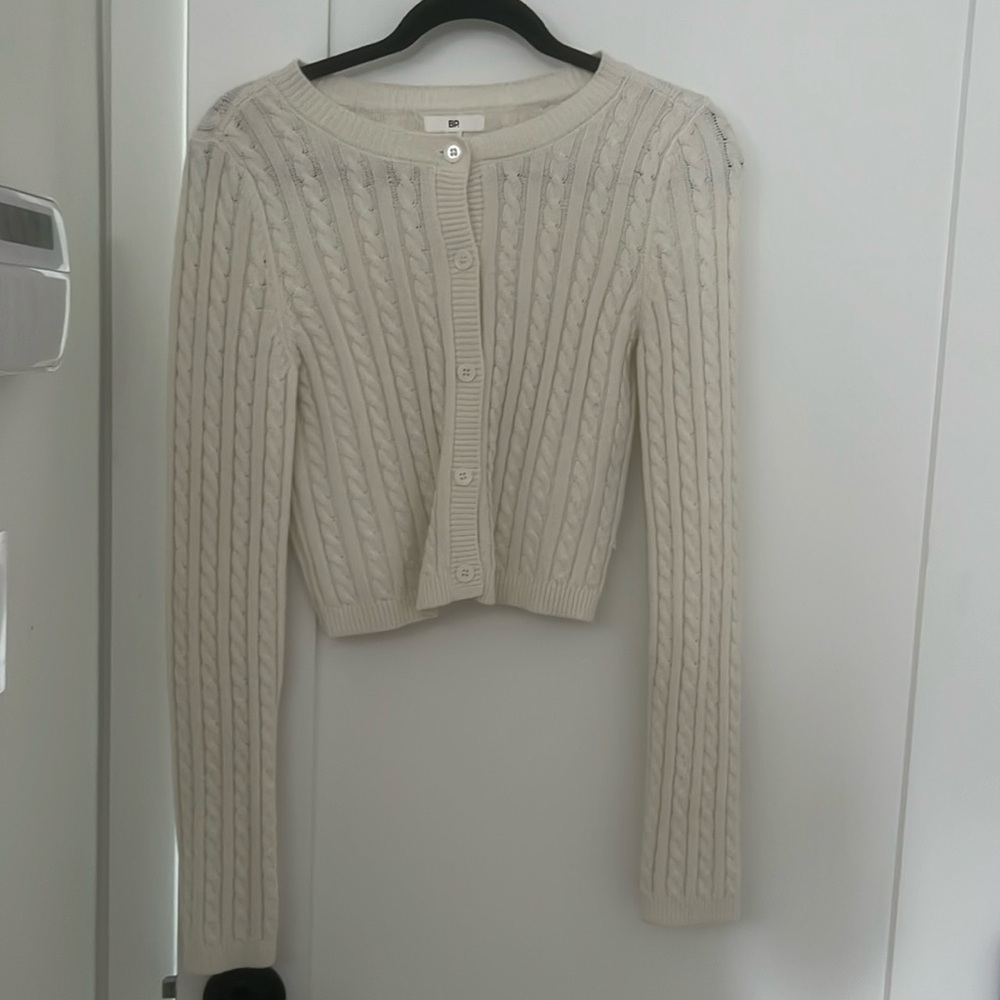Crème Knit Cardigan